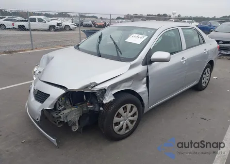 2009 Toyota Corolla Le из США, поврежденный, VIN JTDBL40E79J053336